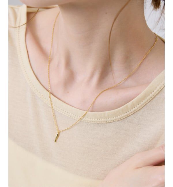 SLOBE IENA「theia/テイア FISHネックレス 82507N0012」|ネックレス|
