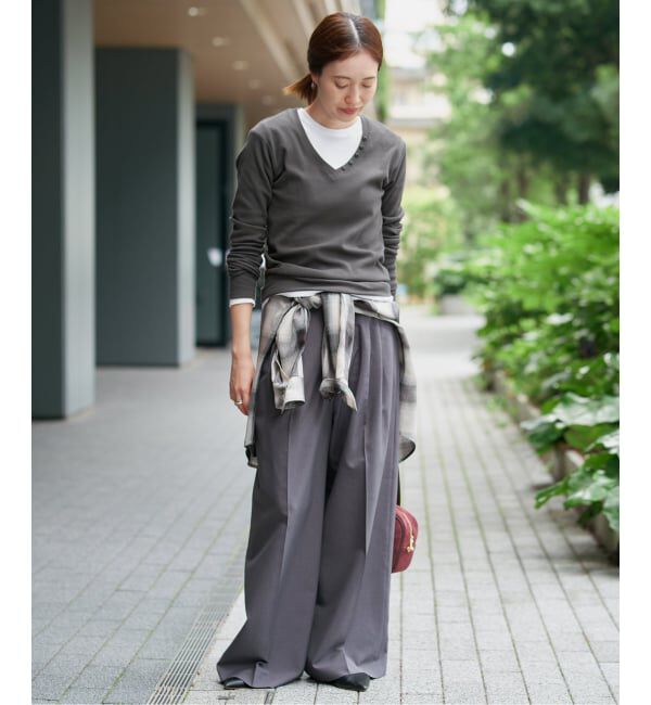SLOBE IENA「《2枚セット/予約》HANES/ヘインズ SLOBE別注 2PACK リブロンTEE」|Tシャツ・カットソー|