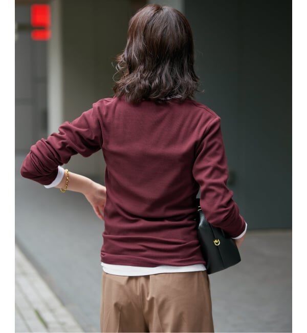 SLOBE IENA「《2枚セット/予約》HANES/ヘインズ SLOBE別注 2PACK リブロンTEE」|Tシャツ・カットソー|