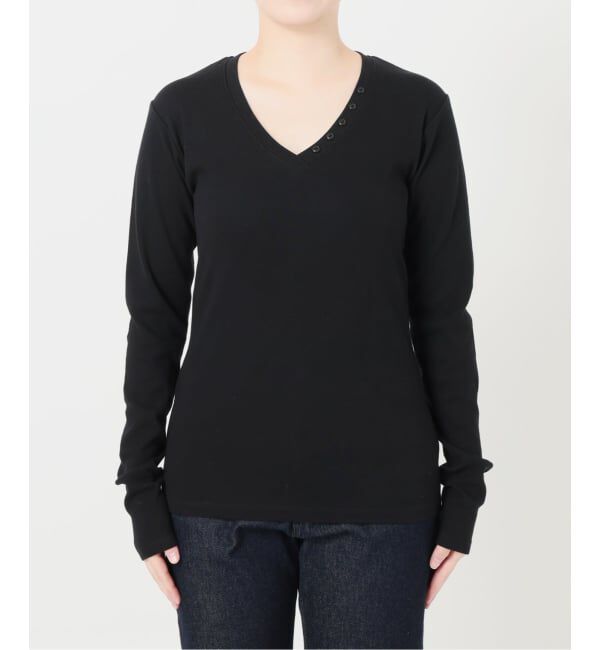 SLOBE IENA「《2枚セット/予約》HANES/ヘインズ SLOBE別注 2PACK リブロンTEE」|Tシャツ・カットソー|