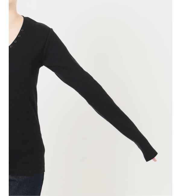 SLOBE IENA「《2枚セット/予約》HANES/ヘインズ SLOBE別注 2PACK リブロンTEE」|Tシャツ・カットソー|