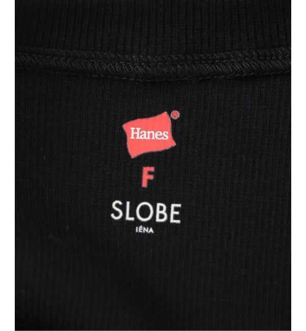 SLOBE IENA「《2枚セット/予約》HANES/ヘインズ SLOBE別注 2PACK リブロンTEE」|Tシャツ・カットソー|