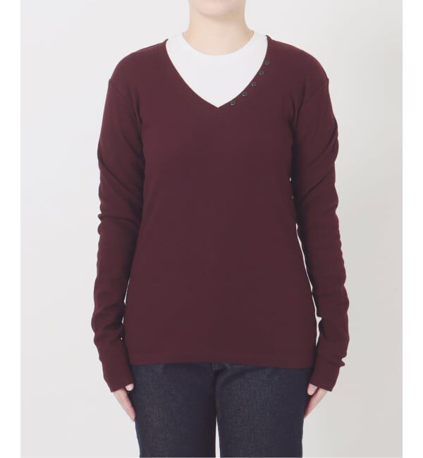 SLOBE IENA「《2枚セット/予約》HANES/ヘインズ SLOBE別注 2PACK リブロンTEE」|Tシャツ・カットソー|