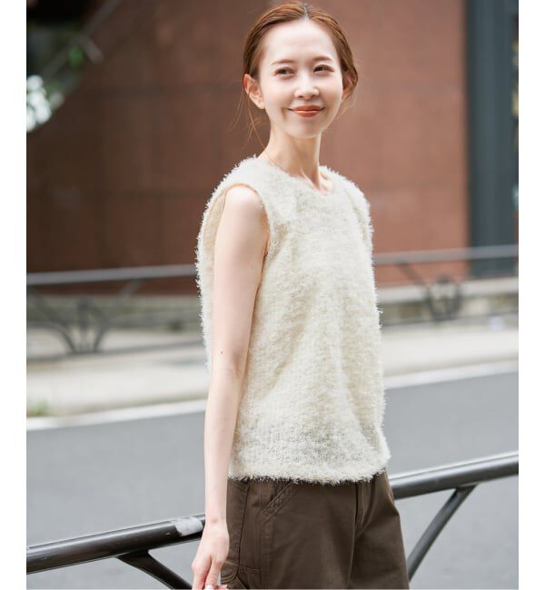 SLOBE IENA「《予約》TEAK/ティーク SLOBE別注 シャギーTOPS」|その他|