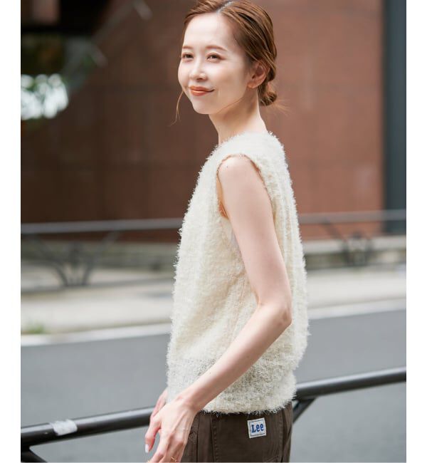 SLOBE IENA「《予約》TEAK/ティーク SLOBE別注 シャギーTOPS」|その他|