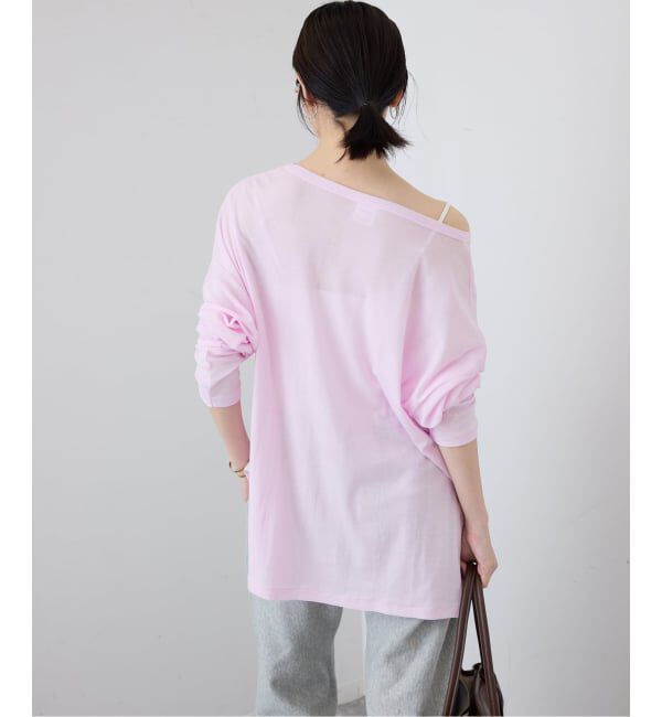 SLOBE IENA「《追加4予約》miller/ミラー SLOBE別注 シアードルマンロンTEE」|Tシャツ・カットソー|