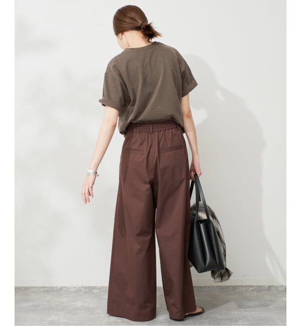 SLOBE IENA「《予約》スラブピグメントロゴTEE」|Tシャツ・カットソー|