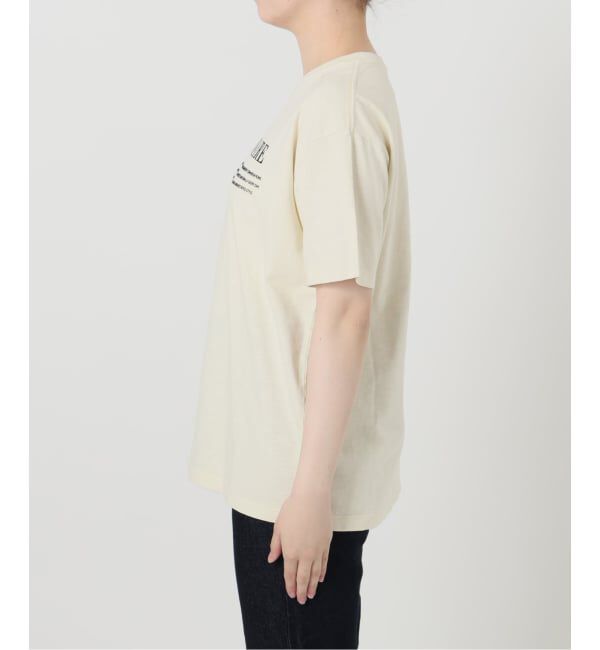 SLOBE IENA「《予約》スラブピグメントロゴTEE」|Tシャツ・カットソー|