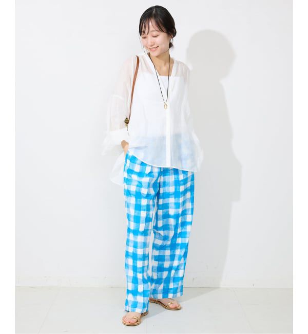 SLOBE IENA「《追加3》ラミースキッパーシャツ」|シャツ・ブラウス|