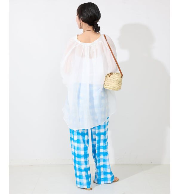 SLOBE IENA「《追加3》ラミースキッパーシャツ」|シャツ・ブラウス|