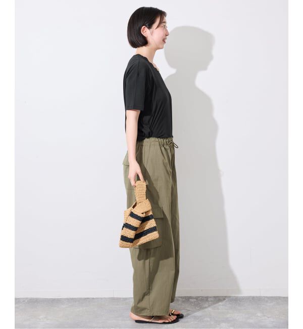 SLOBE IENA「《追加》miller/ミラー SLOBE別注 レースシアーTEE」|Tシャツ・カットソー|