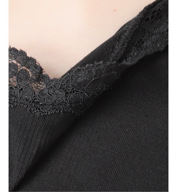 SLOBE IENA「《追加》miller/ミラー SLOBE別注 レースシアーTEE」|Tシャツ・カットソー|