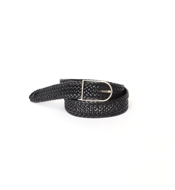 IENA「《予約》JAMIRAY/ジャミレイ LEATHER MESH BELT ベルト 254-270801」|ベルト|