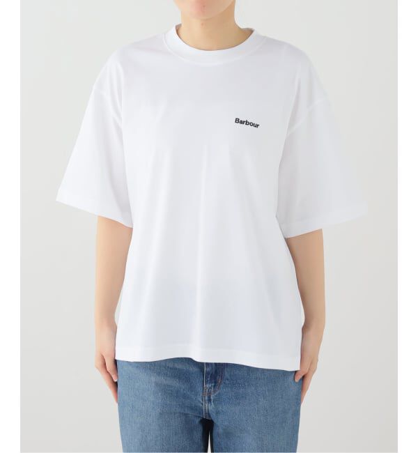 SLOBE IENA「Barbour/バブアー marjorie Tシャツ  LTS0707」|Tシャツ・カットソー|ホワイト