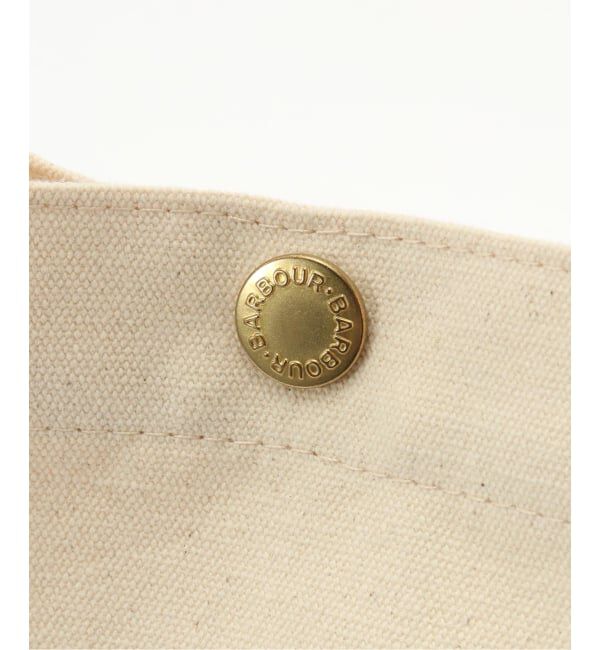 SLOBE IENA「Barbour/バブアー ロゴトートバッグ UBA0733」|トートバッグ|