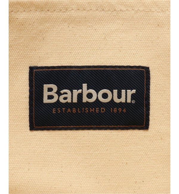 SLOBE IENA「Barbour/バブアー ロゴトートバッグ UBA0733」|トートバッグ|