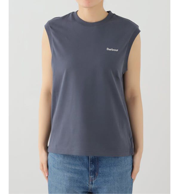 SLOBE IENA「Barbour/バブアー rowane sleeveless top  LML0915」|Tシャツ・カットソー|グレーB