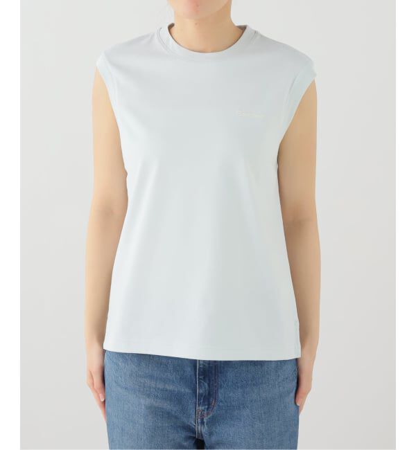 SLOBE IENA「Barbour/バブアー rowane sleeveless top  LML0915」|Tシャツ・カットソー|サックスブルー B