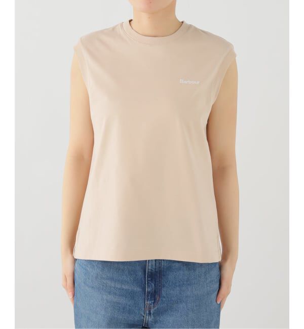 SLOBE IENA「Barbour/バブアー rowane sleeveless top  LML0915」|Tシャツ・カットソー|ピンク