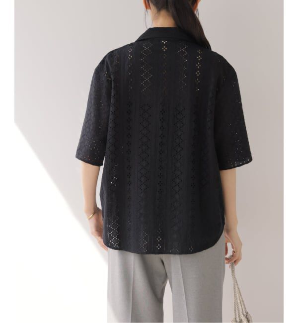 JOURNAL STANDARD relume「《一部WEB限定追加》コットンカットワーク刺繍開襟シャツ」|シャツ・ブラウス|