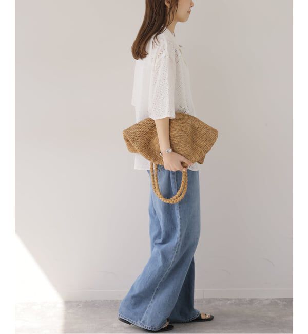 JOURNAL STANDARD relume「《一部WEB限定追加》コットンカットワーク刺繍開襟シャツ」|シャツ・ブラウス|