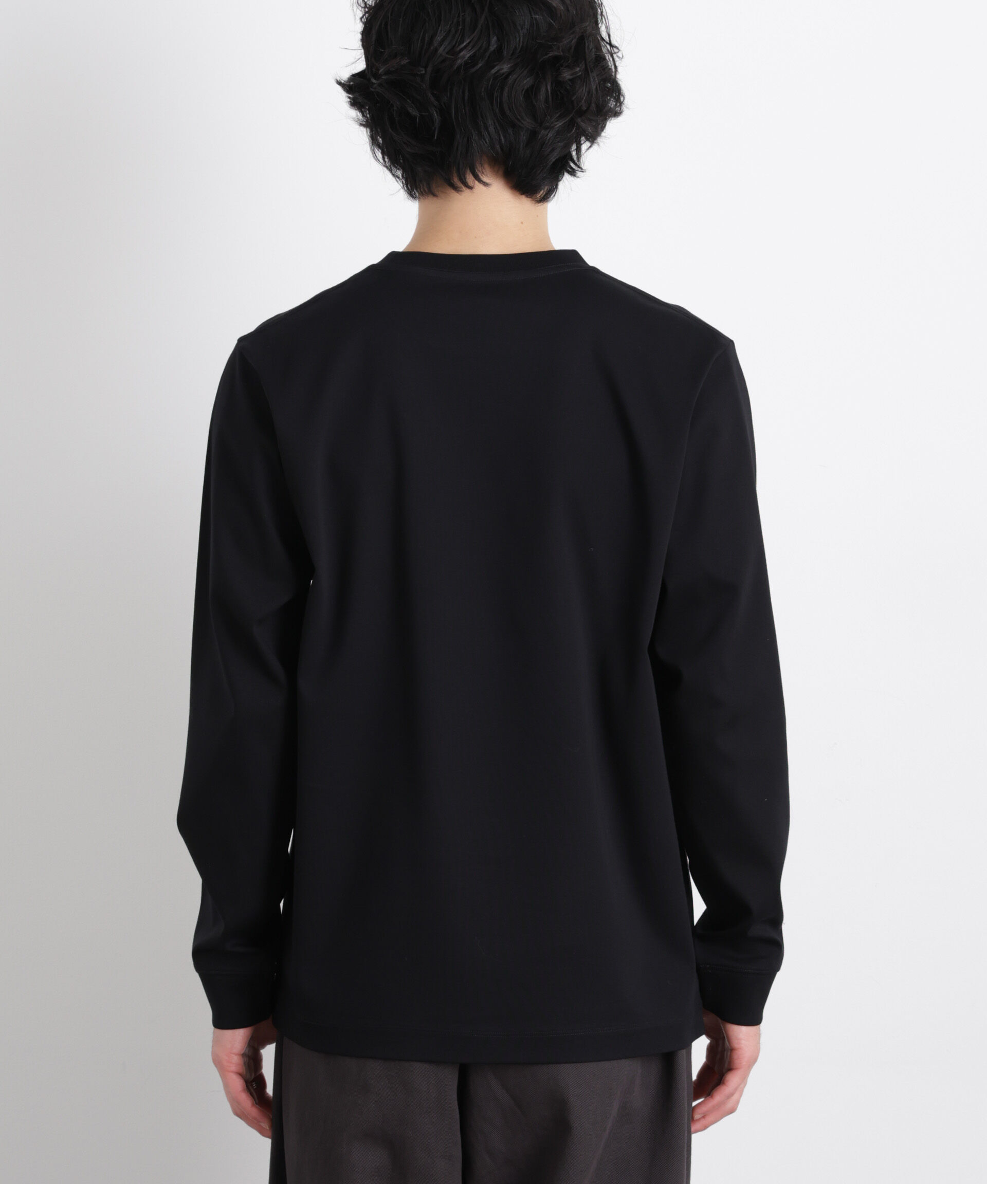 nano･universe「アンチスメルクルーネックTシャツ 長袖」|Tシャツ・カットソー|