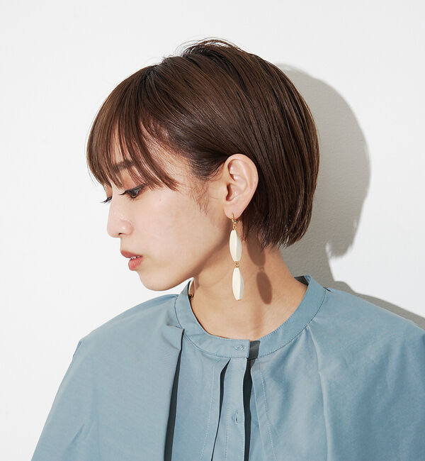 NOMINE「N　ウッドレーンピアス」|ピアス|