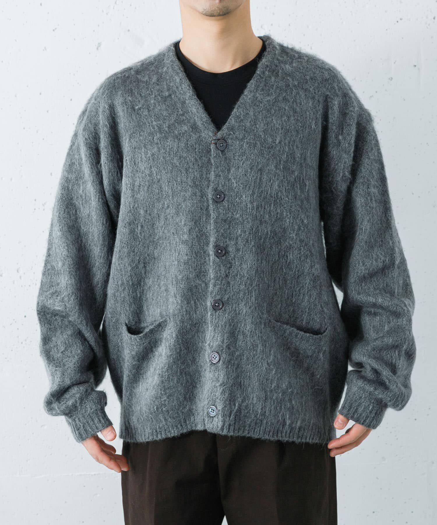 URBAN RESEARCH「TOWNCRAFT　SOLID SHAGGY CARDIGAN」|カーディガン|