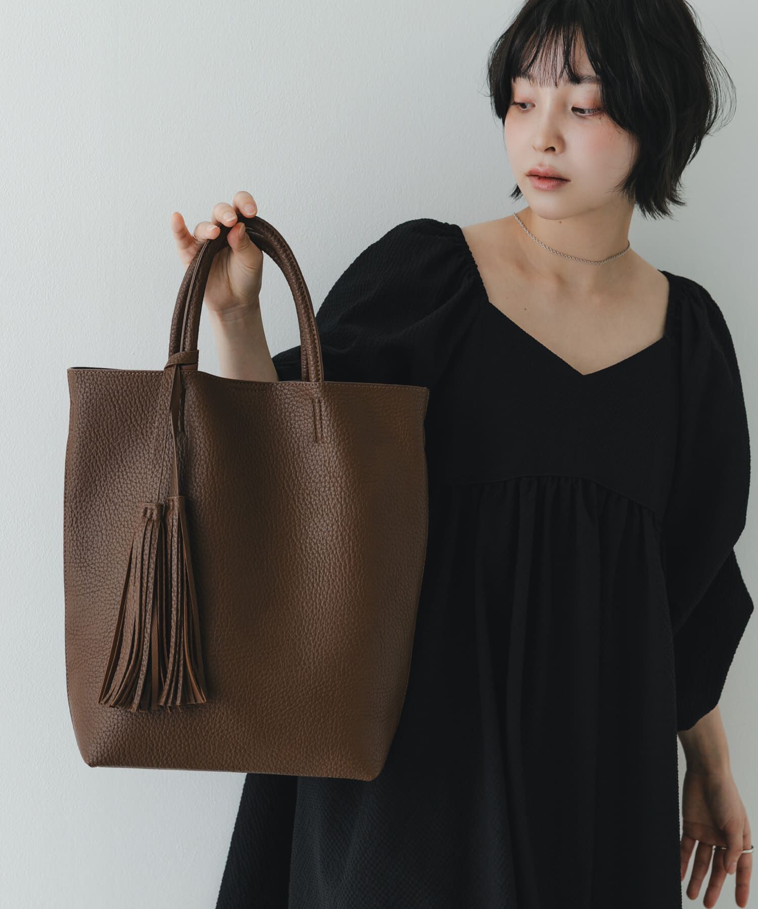 RODE SKO「『縦型』タッセル軽量2WAYタテナガトートバッグ」|トートバッグ|