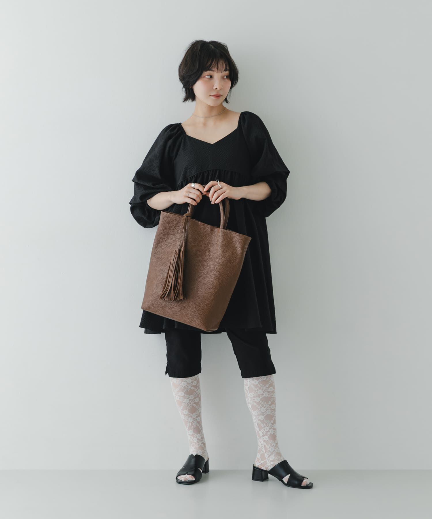 RODE SKO「『縦型』タッセル軽量2WAYタテナガトートバッグ」|トートバッグ|