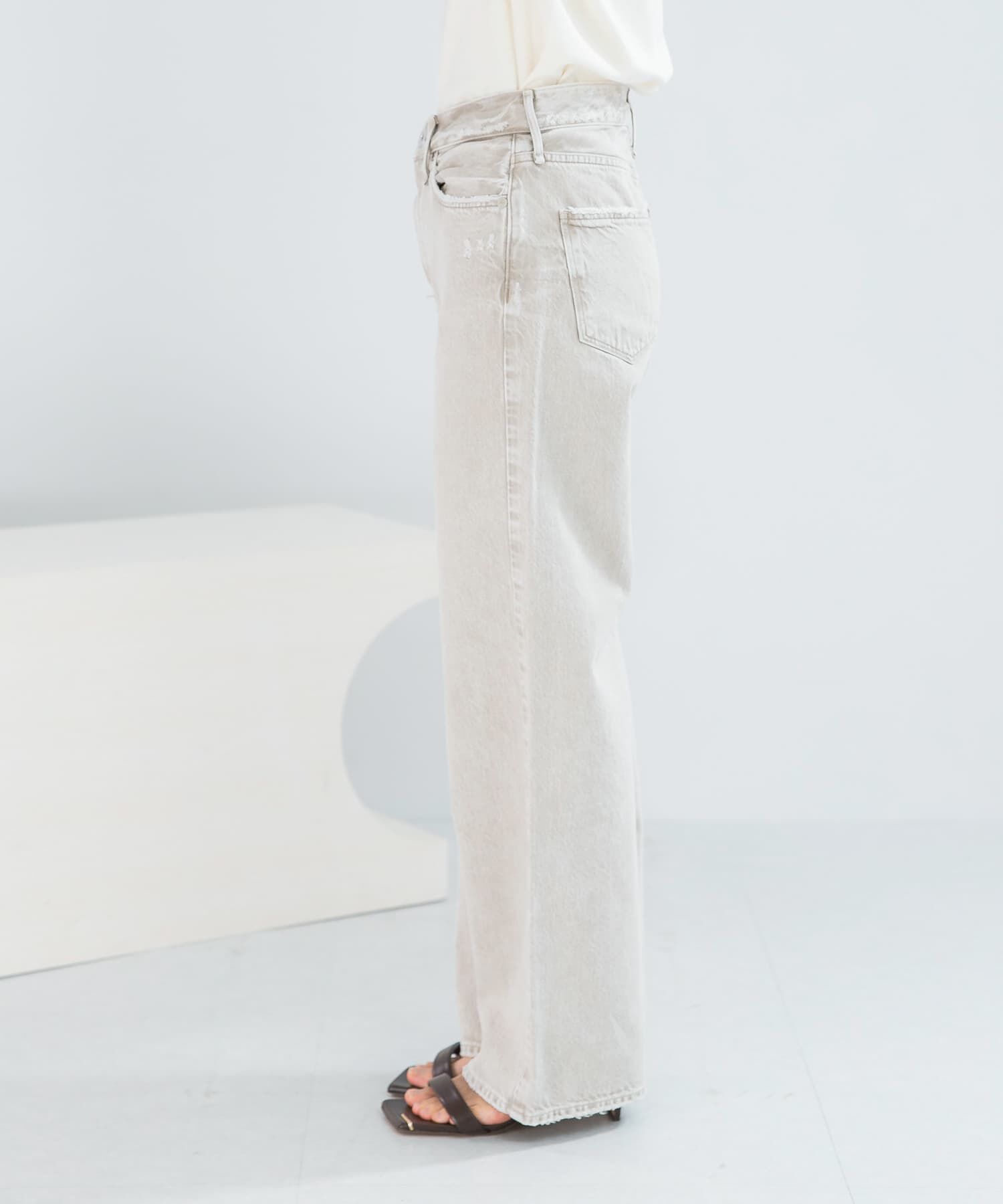 URBAN RESEARCH ROSSO「upper hights　THE NIECE MID-RISE」|デニム|