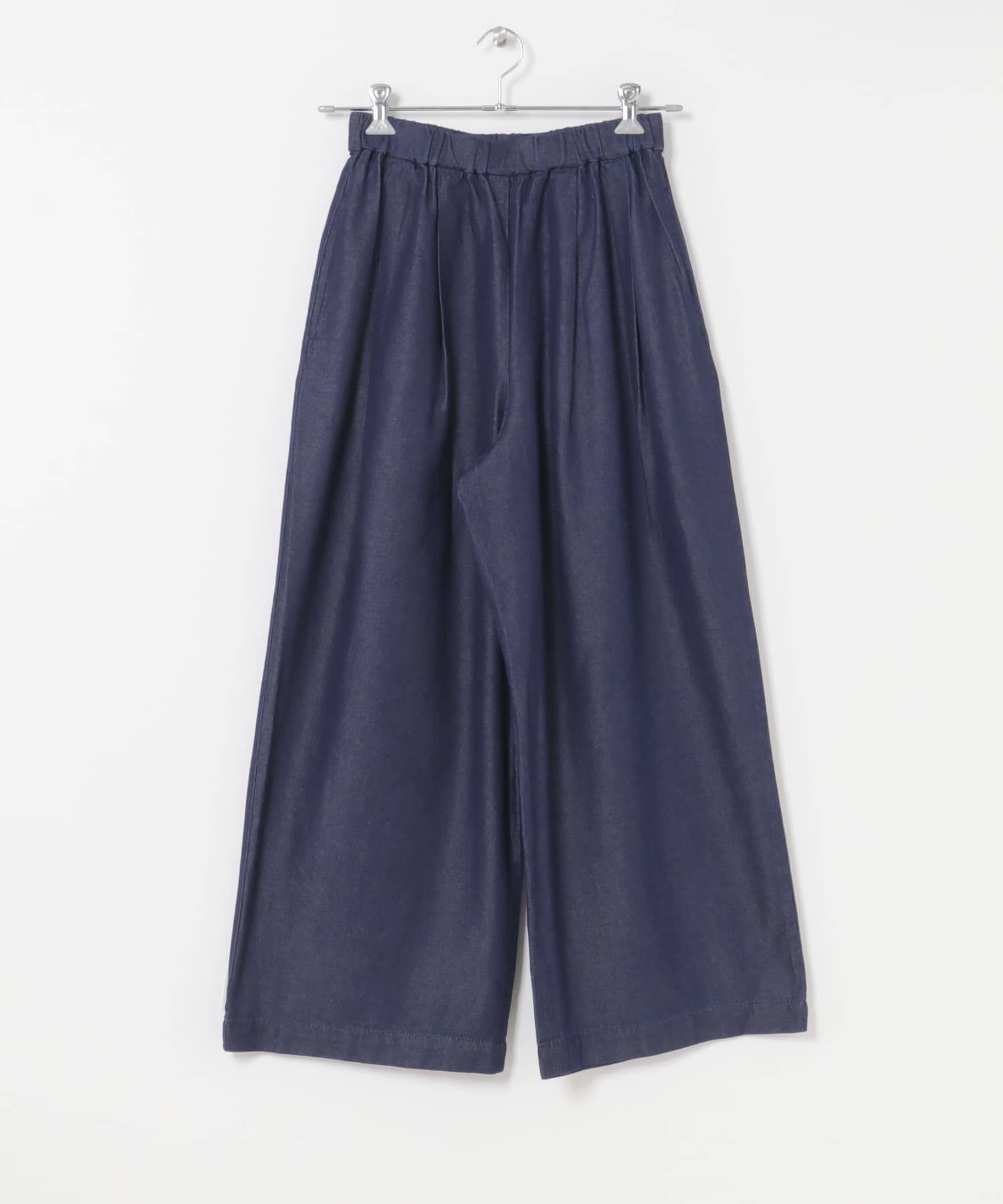 URBAN RESEARCH DOORS「FORK&SPOON　セルロースデニムワイドパンツ」|デニム|