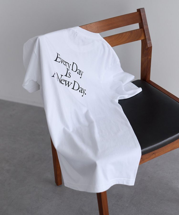 YECCA VECCA「【ERIE WORKS】BOX-CUT Tee」|Tシャツ・カットソー|Off White