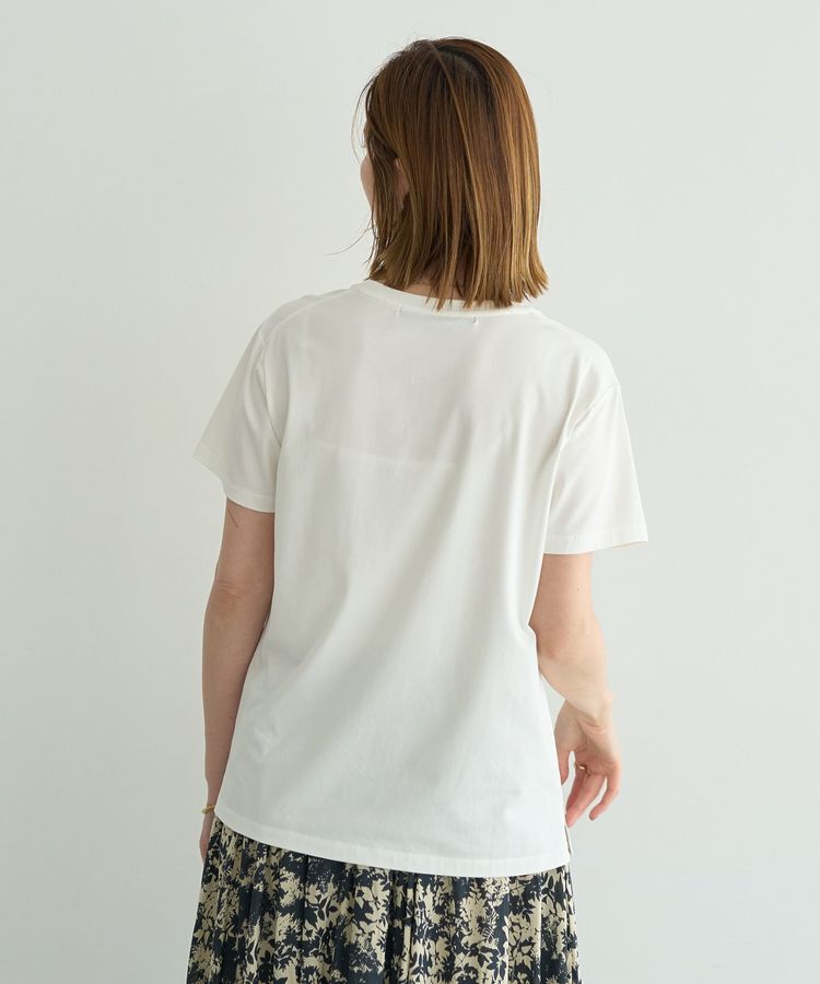 YECCA VECCA「【接触冷感】メッセージロゴTee」|Tシャツ・カットソー|