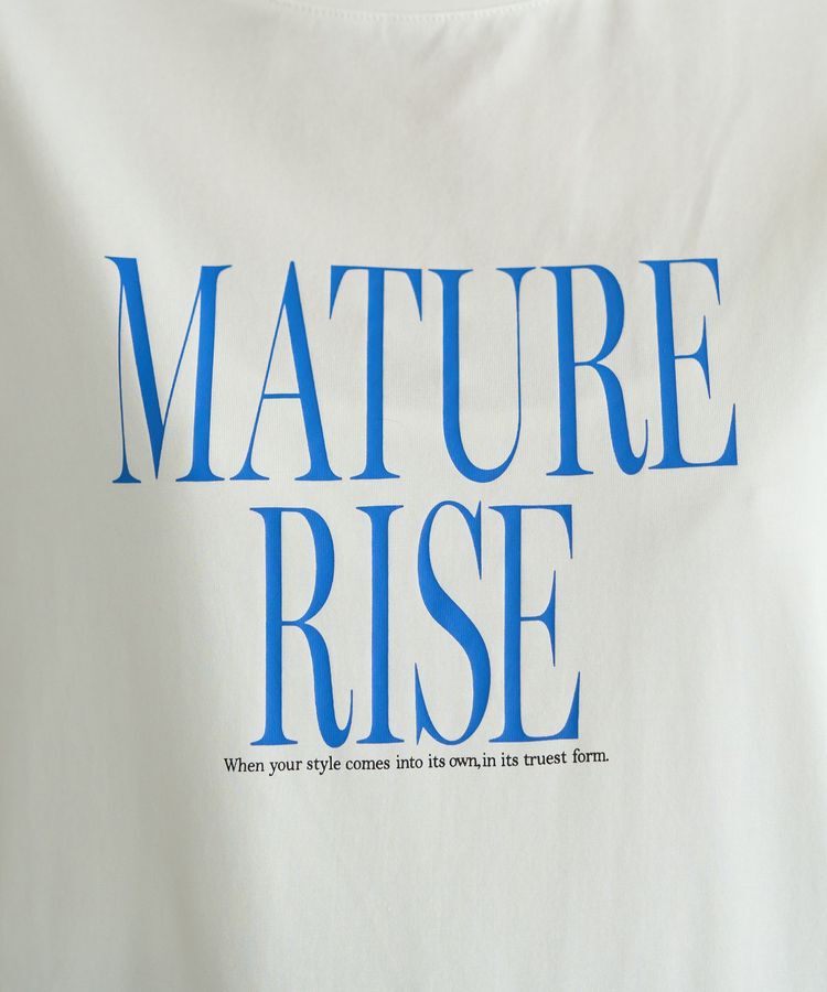 YECCA VECCA「【接触冷感】メッセージロゴTee」|Tシャツ・カットソー|