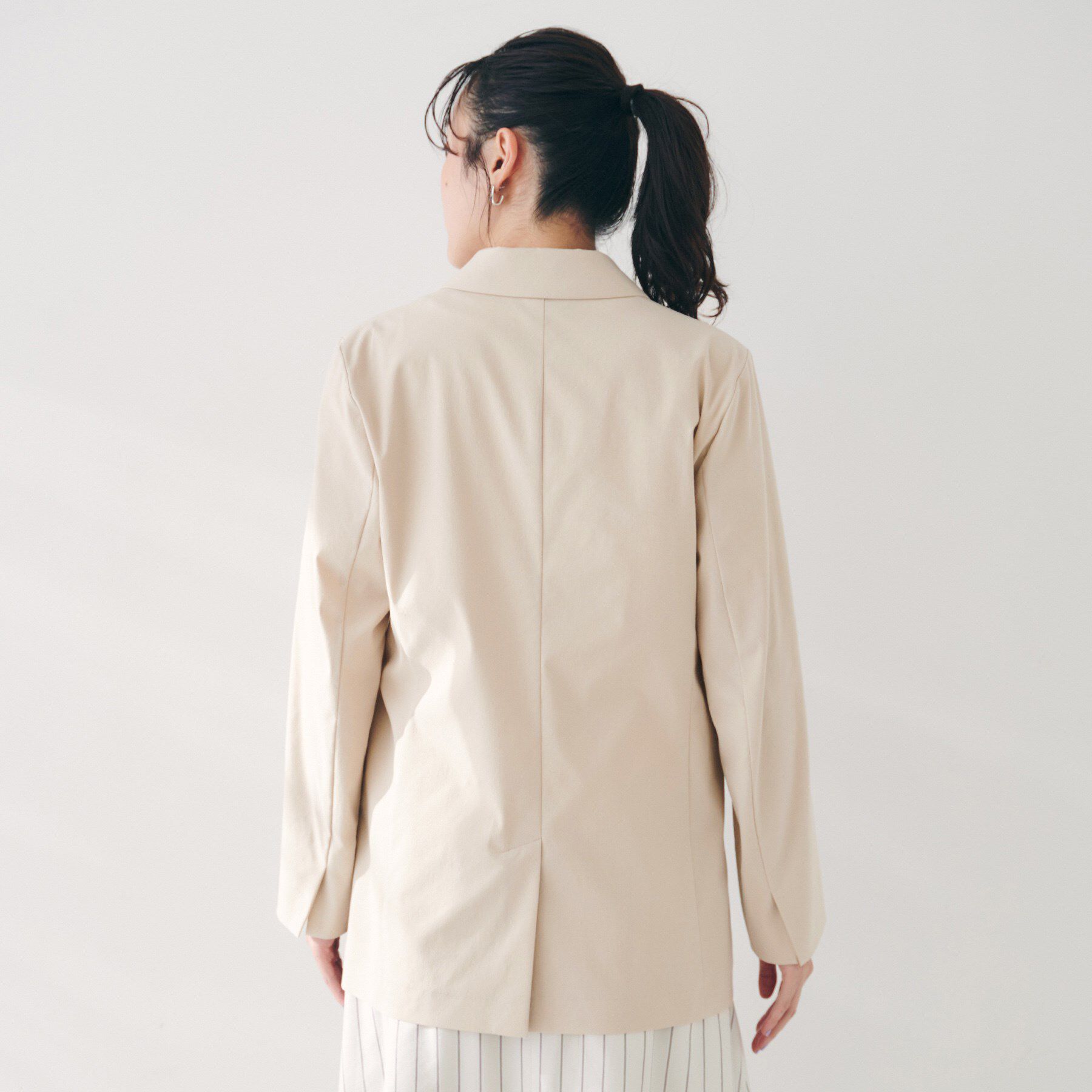 UNTITLED「【セットアップ可能／オンオフ】ラミー混 ダブルブレストジャケット」|テーラードジャケット|