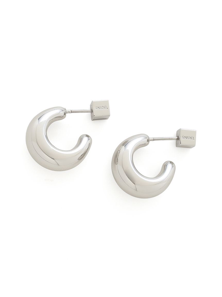 SNIDEL「メタルミニピアス」|ピアス|