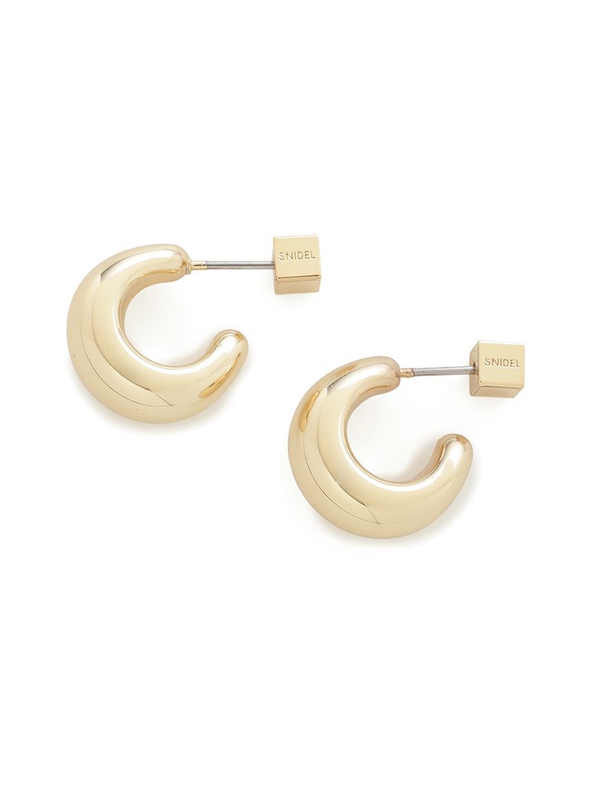 SNIDEL「メタルミニピアス」|ピアス|
