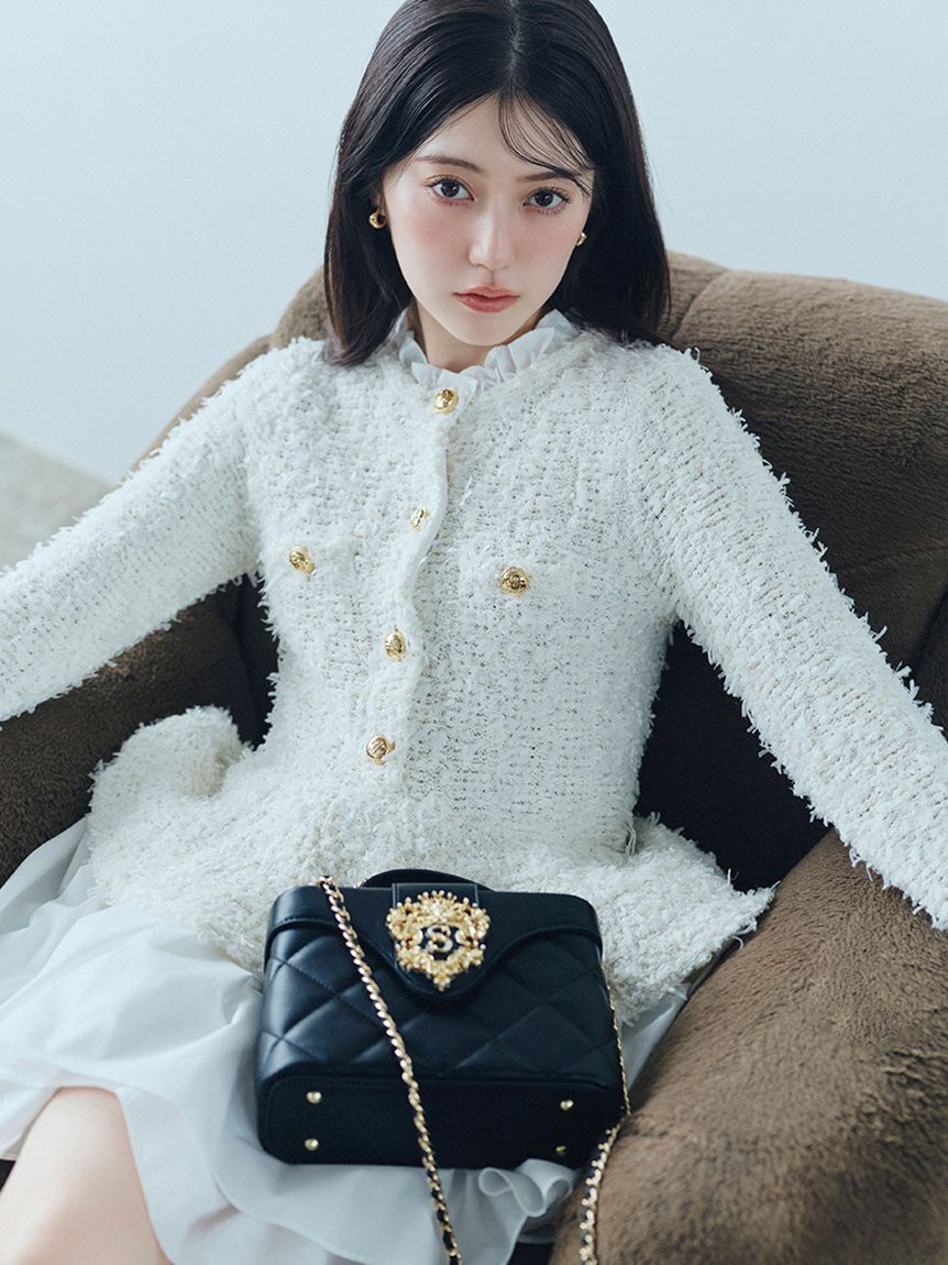 SNIDEL「メタルミニピアス」|ピアス|