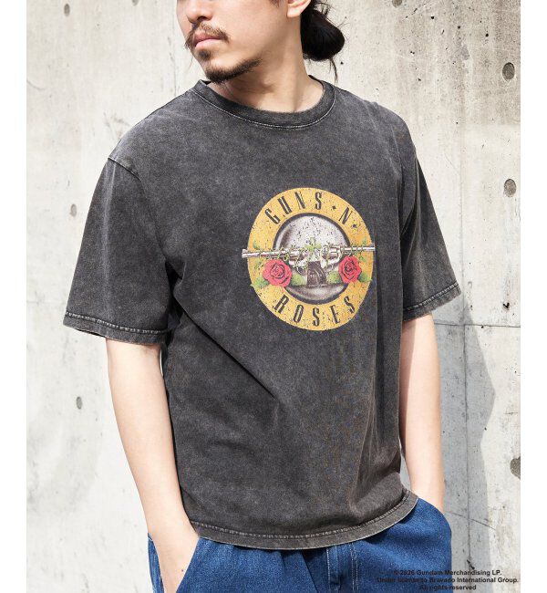 VENCE share style「Guns N' Roses ガンズ・アンド・ローゼズ バンドT」|Tシャツ・カットソー|
