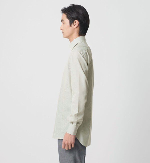 UNITED ARROWS「イージーケア AG キャンディーストライプ セミワイドカラーシャツ ー抗菌防臭ー」|シャツ・ブラウス|