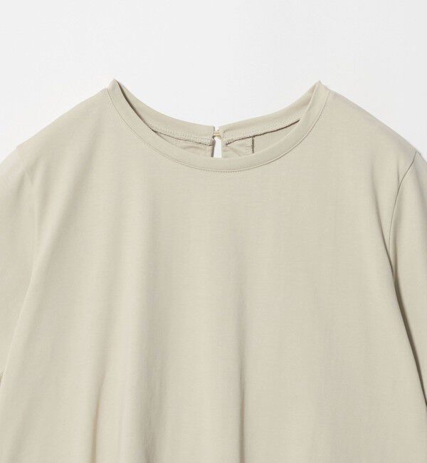 UNITED ARROWS green label relaxing「【WEB限定】＜at ease＞バック フレア カットソー  接触冷感 UVカット 遮熱」|Tシャツ・カットソー|