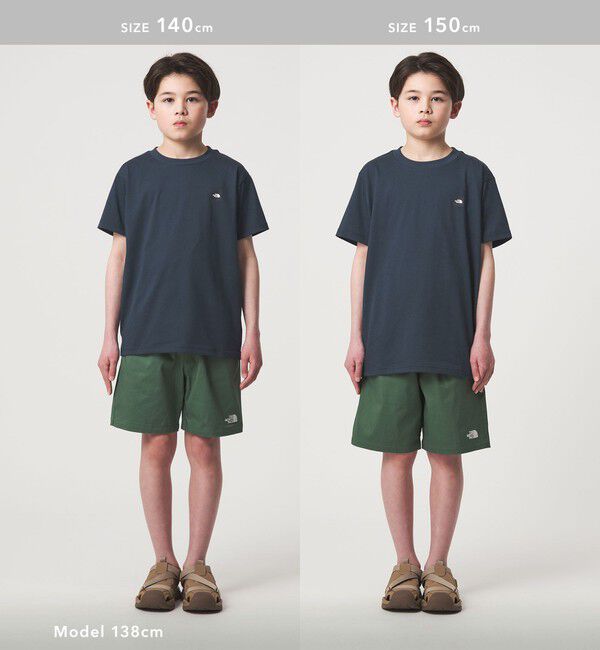 UNITED ARROWS green label relaxing「【WEB限定】＜THE NORTH FACE＞スモールボックス ロゴTシャツ 130cm-160cm」|Tシャツ・カットソー|