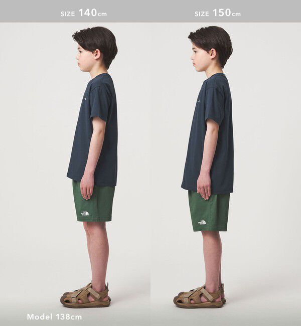 UNITED ARROWS green label relaxing「【WEB限定】＜THE NORTH FACE＞スモールボックス ロゴTシャツ 130cm-160cm」|Tシャツ・カットソー|
