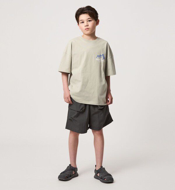 UNITED ARROWS green label relaxing「【別注】＜WILD THINGS＞ マウンテン ショートスリーブ Tシャツ / キッズ 140cm-160cm」|Tシャツ・カットソー|