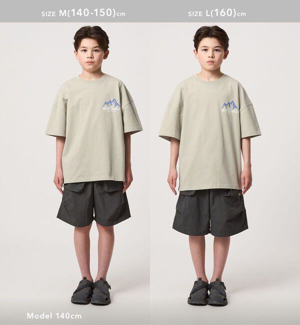 UNITED ARROWS green label relaxing「【別注】＜WILD THINGS＞ マウンテン ショートスリーブ Tシャツ / キッズ 140cm-160cm」|Tシャツ・カットソー|