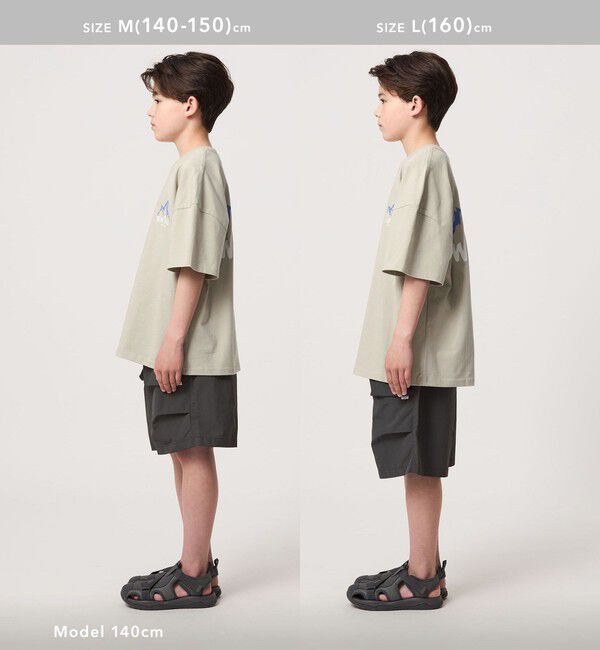 UNITED ARROWS green label relaxing「【別注】＜WILD THINGS＞ マウンテン ショートスリーブ Tシャツ / キッズ 140cm-160cm」|Tシャツ・カットソー|