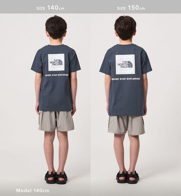 UNITED ARROWS green label relaxing「＜THE NORTH FACE＞バンダナ スクェア ロゴ Tシャツ / キッズ130cm-160cm」|Tシャツ・カットソー|