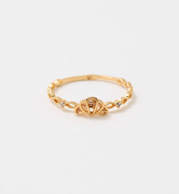 UNITED ARROWS green label relaxing「＜GIRLSCREW＞リング（クロワッサン）」|リング|