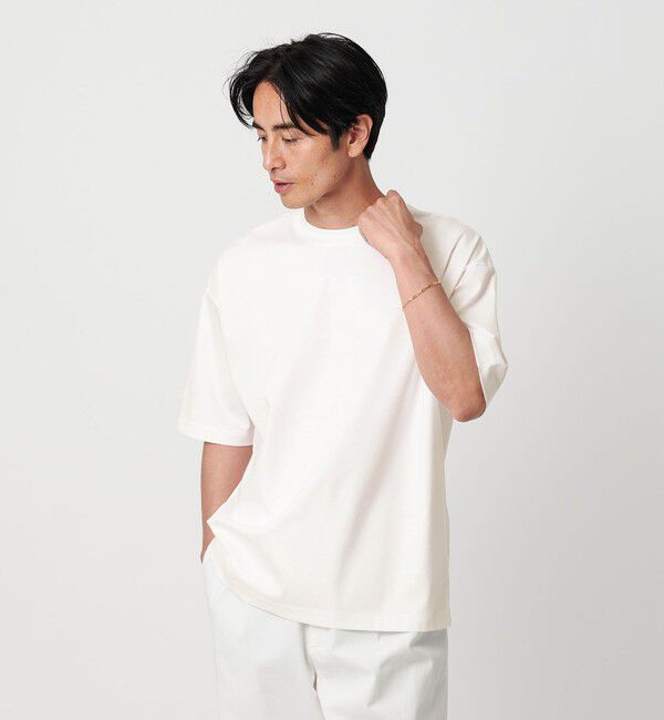 BEAUTY&YOUTH UNITED ARROWS「スーパークール クルーネック カットソー -接触冷感 抗菌・防臭‐」|Tシャツ・カットソー|